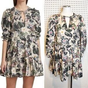 Generation Love | Rumi Floral Print Mini Dress Sz. S